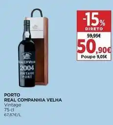 El Corte Inglés Real companhia velha - porto promoção