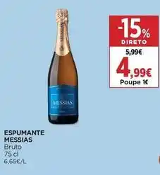 El Corte Inglés Messias - espumante promoção
