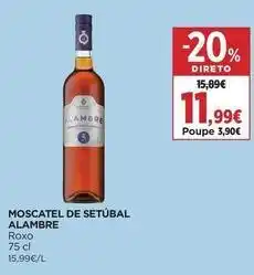 El Corte Inglés Alambre - moscatel de setubal promoção