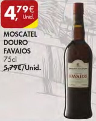 Pingo Doce Moscatel Douro Favaios 75cl promoção
