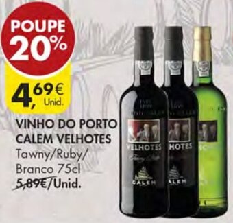Pingo Doce Vinho do Porto Calém Velhotes 75cl promoção