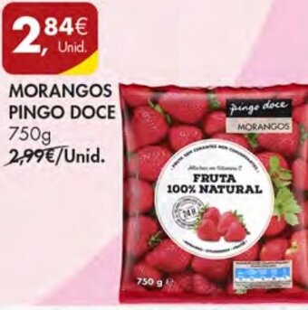 Pingo Doce Morangos Pingo Doce 750g promoção