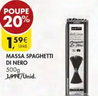 Massa Spaghetti di Nero 500g