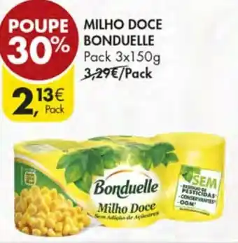 Pingo Doce Milho Doce Bonduelle 3x150g promoção