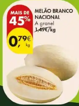 Pingo Doce melão branco nacional promoção