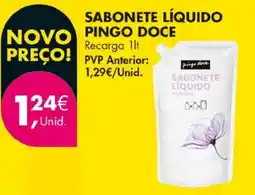 Pingo Doce Sabonete líquido pingo doce promoção