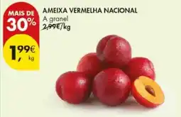 Pingo Doce ameixa vermelha nacional promoção