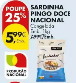 Pingo Doce Sardinha pingo doce nacional promoção