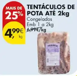 Pingo Doce Tentáculos de pota até 2kg promoção
