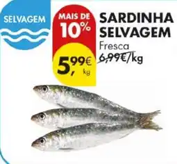 Pingo Doce sardinha selvagem promoção