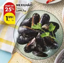 Pingo Doce Mexilhão fresco promoção