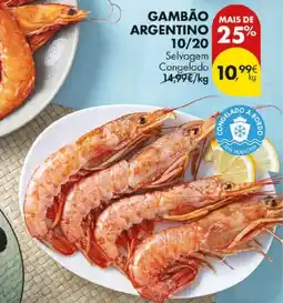 Pingo Doce Gambão argentino promoção