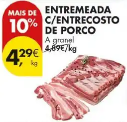 Pingo Doce Entremeada c/entrecosto de porco promoção