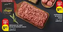Pingo Doce Preparado de carne picada de novilho angus promoção
