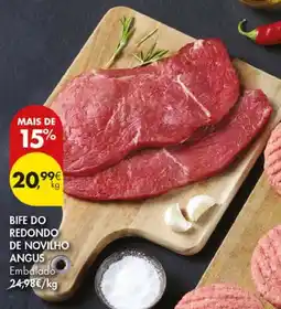 Pingo Doce Bife do redondo de novilho angus promoção