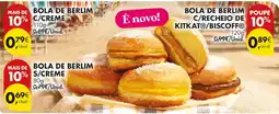 Pingo Doce Bola de berlim c/recheio de kitkat®/biscoff® promoção