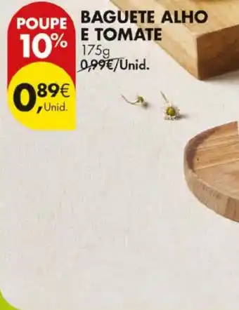 Pingo Doce Baguete alho e tomate promoção