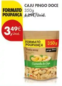 Pingo Doce Caju Pingo Doce promoção