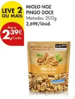 Pingo Doce Miolo de noz pingo doce promoção