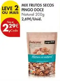 Pingo Doce Mix frutos secos pingo doce promoção
