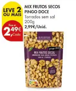 Pingo Doce Mix frutos secos pingo doce promoção