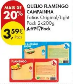 Pingo Doce Queijo flamengo campainha promoção