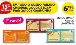 Pingo Doce Queijo fatiado cheddar, gouda e edam promoção