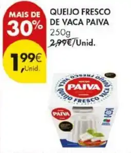 Pingo Doce Queijo fresco de vaca paiva promoção
