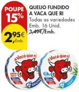 Pingo Doce Queijo fundido a vaca que ri promoção
