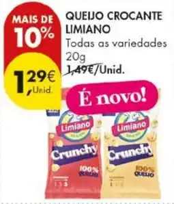 Pingo Doce Queijo crocante limiano promoção