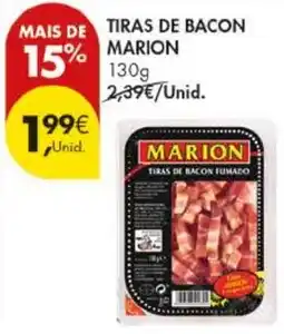 Pingo Doce Tiras de bacon marion promoção