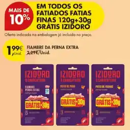 Pingo Doce Fiambre da perna extra izidoro promoção