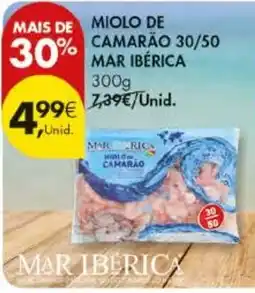 Pingo Doce Miolo de camarão mar ibérica promoção