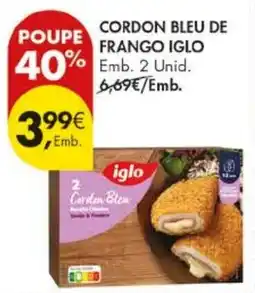Pingo Doce Cordon bleu de frango iglo promoção