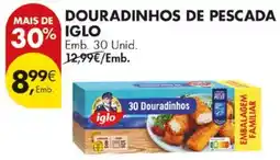 Pingo Doce douradinhos de pescada iglo promoção