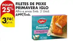 Pingo Doce filetes de peixe primavera iglo promoção