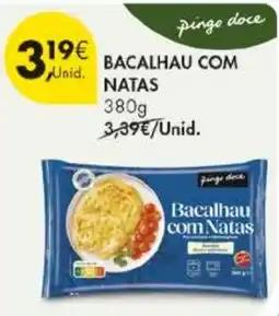 Pingo Doce Bacalhau com Natas promoção