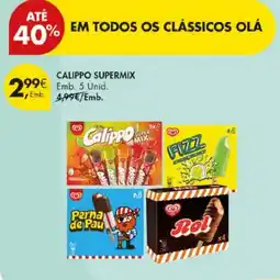 Pingo Doce Calippo supermix promoção