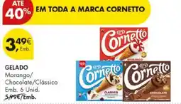 Pingo Doce Cornetto Morango/Chocolate/Clássico promoção