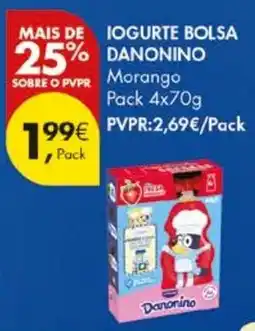 Pingo Doce Iogurte bolsa danonino promoção