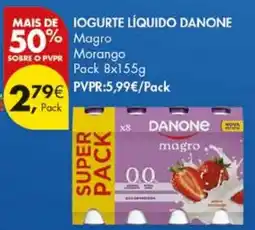 Pingo Doce Iogurte líquido danone magro promoção