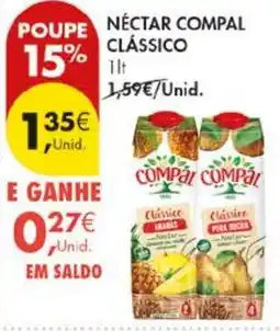 Pingo Doce Nectar compal classico promoção