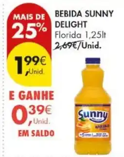 Pingo Doce Bebida sunny delight promoção