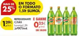 Pingo Doce Refrigerante c/gás laranja sumol promoção