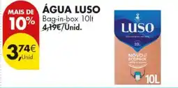 Pingo Doce água luso promoção