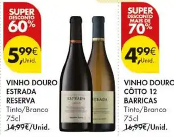 Pingo Doce vinho douro estrada reserva promoção