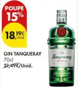 Pingo Doce gin tanqueray promoção