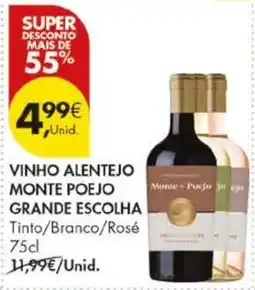 Pingo Doce vinho alentejo monte poejo grande escolha promoção