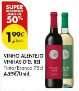 Pingo Doce vinho alentejo vinhas d'el rei promoção