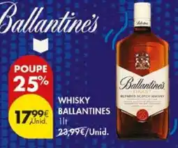Pingo Doce Ballantine's whisky ballantines promoção